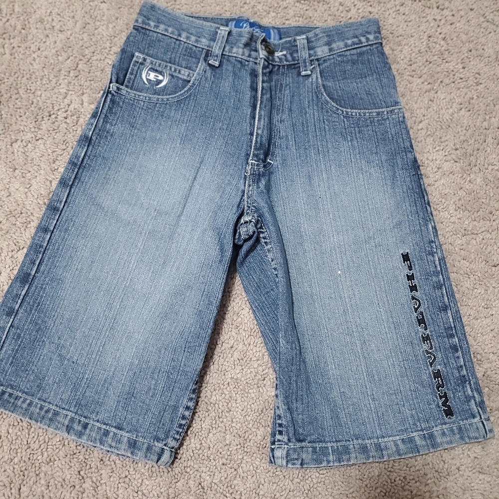 Phat Farm Vintage Y2K Boys Long Shorts Size 8